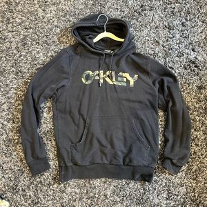 Camo and Black Oakley Hoodie